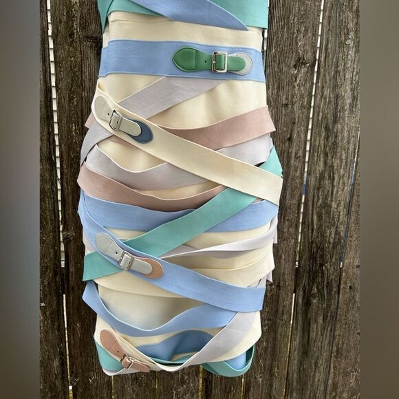 🍄AKIRA STRAP UP BANDAGE MINI DRESS Size M (AA1) - Picture 6 of 15